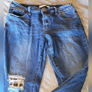 KanCan dark Capri jeans